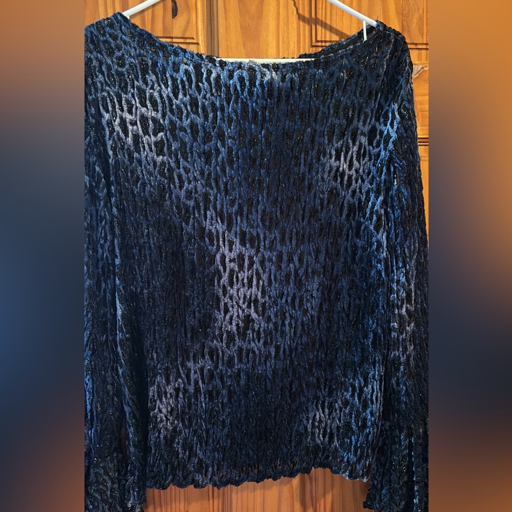 Joseph Ribkoff leopard blouse size 12 -